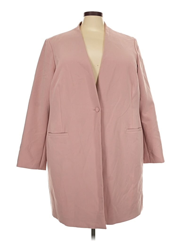 Pre-owned Alfani Coat In Pink