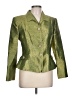 Teri Jon by Rickie Freeman Metallic Green Blazer Size 10 - photo 1