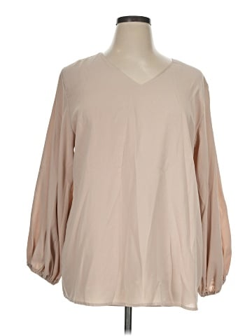QEARAL Long Sleeve Blouse (view 1)