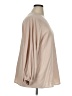 QEARAL 100% Polyester Tan Long Sleeve Blouse Size XL - photo 4