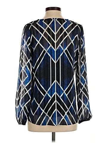 White House Black Market Long Sleeve Blouse (view 2)