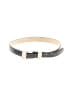Perry Ellis 100% Leather Gray Leather Belt Size M - photo 1