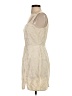 Francesca's Ivory Cocktail Dress Size S - photo 5