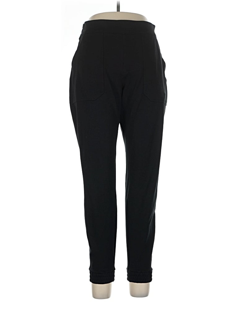 Pre-owned Spanx Track Pants In Black