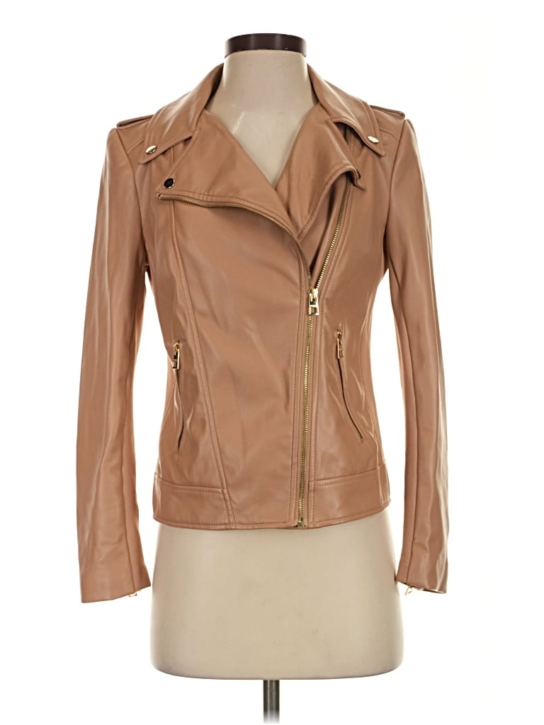Pre-owned Chico's Jacket In Tan
