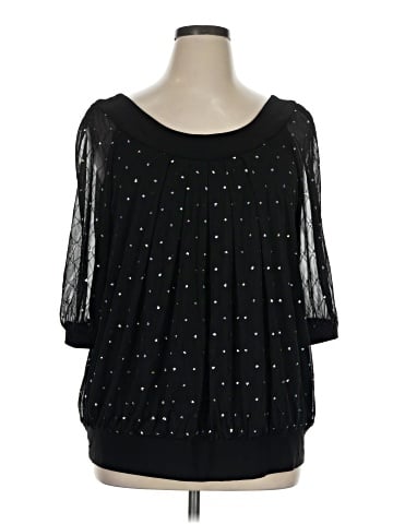 DressBarn 3/4 Sleeve T-Shirt (view 1)