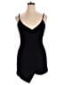 Almost Famous Solid Black Romper Size XL - photo 1