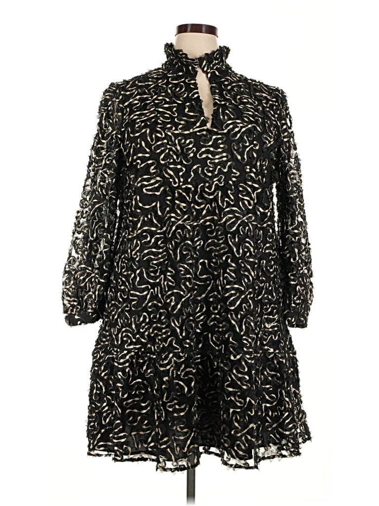 Pre-owned Tuckernuck Casual Dress In Black