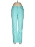 Eileen Fisher Solid Teal Casual Pants Size 8 - photo 1