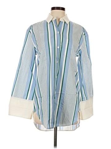 Equipment Long Sleeve Button-Down Shirt (view 1)