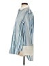 Equipment Stripes Blue Long Sleeve Button-Down Shirt Size S - photo 5