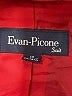 Evan Picone 100% Polyester Solid Red Blazer Size 12 - photo 6
