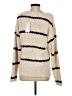 Amadi Stripes Ivory Pullover Sweater Size S - photo 2