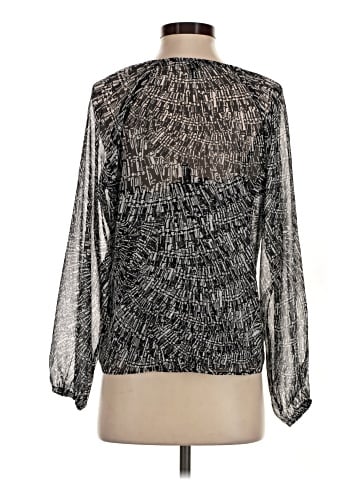 White House Black Market Long Sleeve Blouse (view 2)