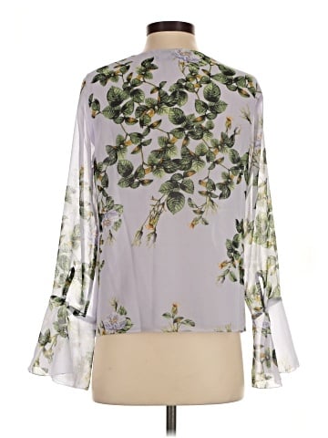 White House Black Market 3/4 Sleeve Blouse (view 2)