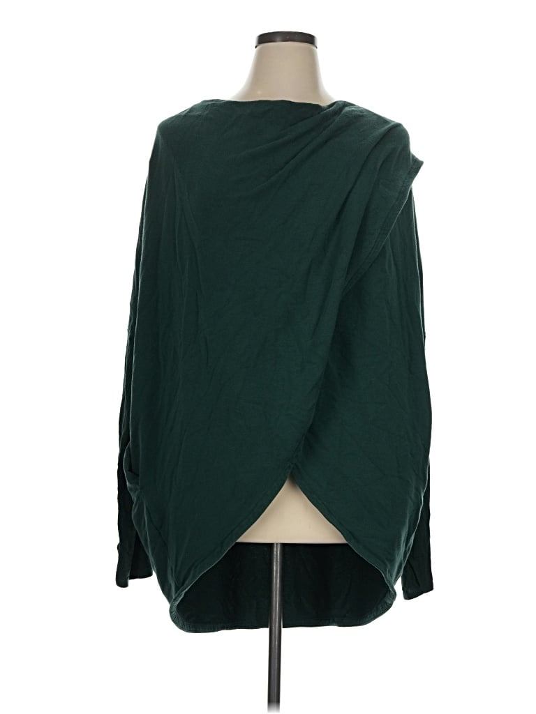 Pre-owned Athleta Poncho In Green