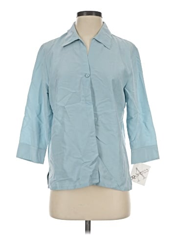 Apparenza 3/4 Sleeve Button-Down Shirt (view 1)
