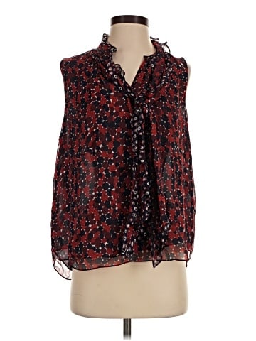 Diane von Furstenberg Sleeveless Silk Top (view 1)