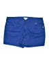 Cato Solid Blue Shorts Size 14 - photo 1