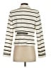 White House Black Market Stripes Ivory Blazer Size 4 - photo 2