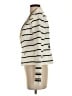 White House Black Market Stripes Ivory Blazer Size 4 - photo 5