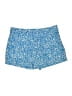Diane von Furstenberg Print Blue Shorts Size 6 - photo 2