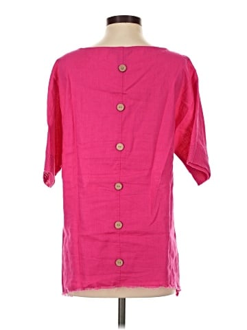 Ali Miles Short Sleeve Blouse (view 2)