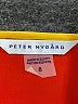 Peter Nygard 100% Polyester Color Block Orange Short Sleeve Blouse Size 8 - photo 7