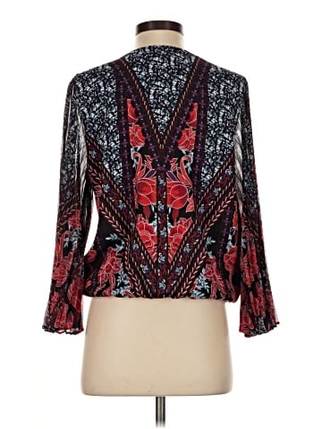 White House Black Market Long Sleeve Blouse (view 2)