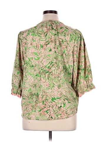 Democracy 3/4 Sleeve Blouse (view 2)