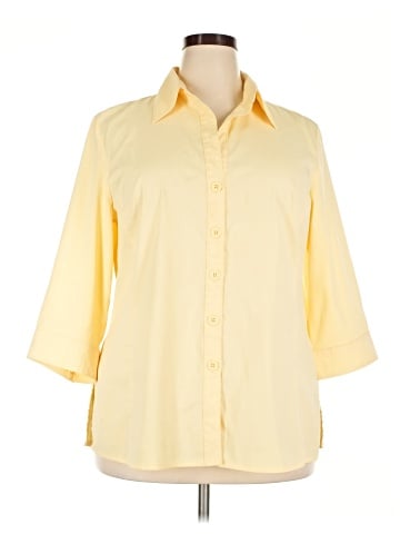 Apostrophe 3/4 Sleeve Blouse (view 1)