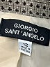 Giorgio Sant'Angelo 100% Polyester Houndstooth Gray Blazer Size 12 - photo 6