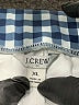 J.Crew Factory Store Checkered-gingham Blue Skort Size XL - photo 3
