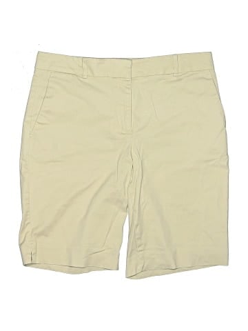 Ann Taylor Khaki Shorts (view 1)