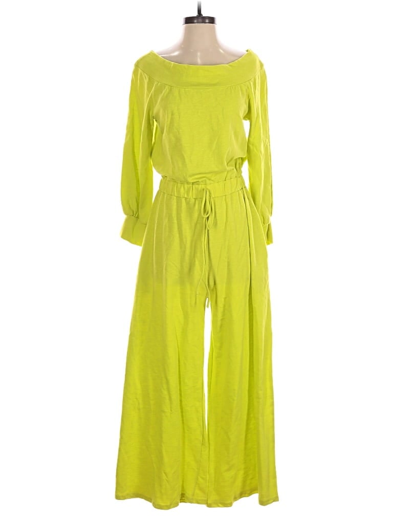Pre-owned Peach Love Jumpsuit In Green
