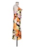Forever 21 Floral Orange Cocktail Dress Size L - photo 4