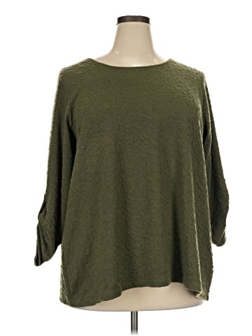 Rose + Olive 3/4 Sleeve T-Shirt (view 1)