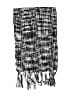 Unbranded Houndstooth Black Scarf One size - photo 2