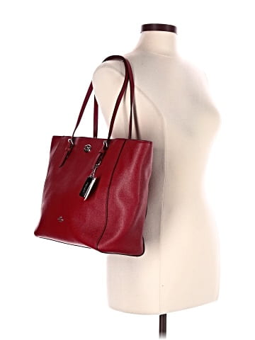 Coach Leather Tote (view 2)
