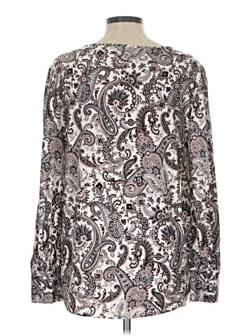 Ann Taylor Factory Long Sleeve T-Shirt (view 2)