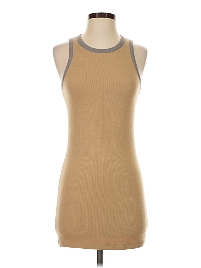 Pre-owned Atm Anthony Thomas Melillo Casual Dress In Tan