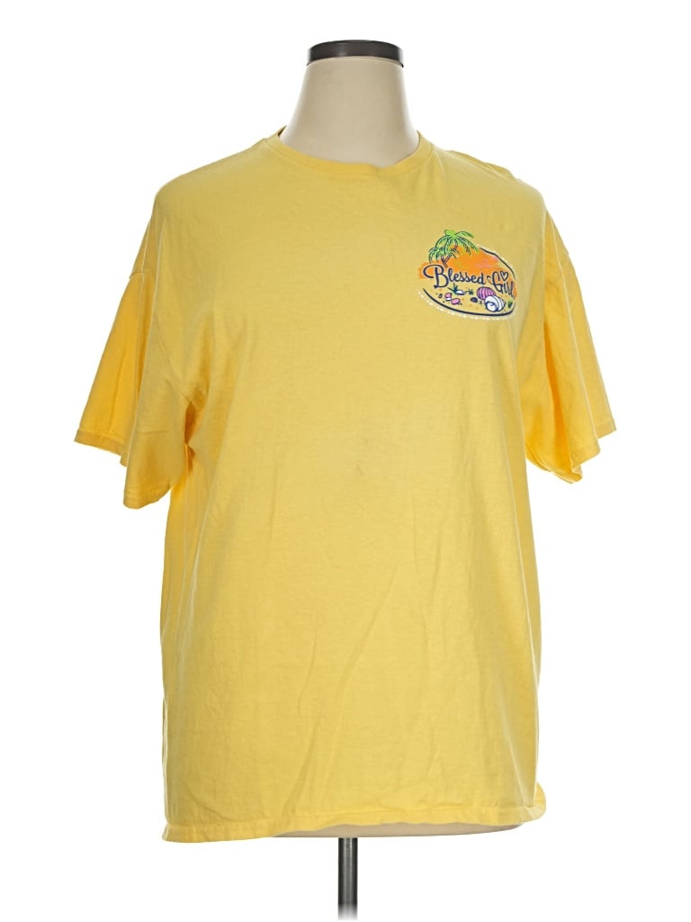 Pre-owned Delta Pro Weight Short Sleeve T-shirt In Yellow