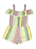 Nanette Stripes Yellow Romper Size 2T - photo 2