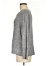 La Cera Metallic Gray Pullover Sweater Size M - photo 5