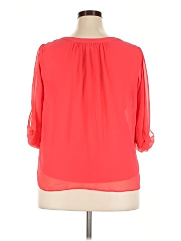 Billie & Blossom 3/4 Sleeve Blouse (view 2)