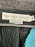 Garfield & Marks Chevron-herringbone Black Dress Pants Size 10 - photo 7