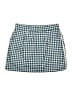 J.Crew Factory Store Checkered-gingham Blue Skort Size XL - photo 2
