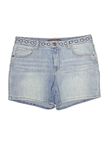 Bit & Bridle Denim Shorts (view 1)