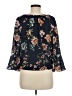 A. Byer 100% Polyester Black 3/4 Sleeve Blouse Size M - photo 2