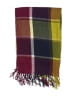 Unbranded Plaid Burgundy Scarf One size - photo 2